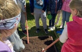 W Szkole Podstawowej w Niebieszczanach powstał Eko-Ogr&oacute;dek 10