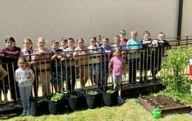 W Szkole Podstawowej w Niebieszczanach powstał Eko-Ogr&oacute;dek 11