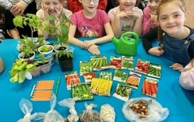 W Szkole Podstawowej w Niebieszczanach powstał Eko-Ogr&oacute;dek 14