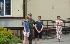 &bdquo;EDUKACJA Z WOJSKIEM&rdquo; w Szkole Podstawowej w Niebieszczanach 1