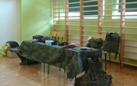 &bdquo;EDUKACJA Z WOJSKIEM&rdquo; w Szkole Podstawowej w Niebieszczanach 9