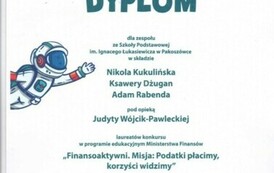 Wielki sukces Szkoły Podstawowej w Pakosz&oacute;wce! Uczniowie w finale programu FINANSOAKTYWNI Ministerstwa Finans&oacute;w 31