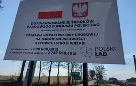 Str&oacute;że Wielkie: Przebudowa drogi gminnej w trakcie realizacji 2