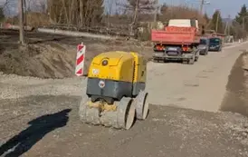 Str&oacute;że Wielkie: Przebudowa drogi gminnej w trakcie realizacji 4