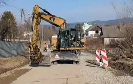 Str&oacute;że Wielkie: Przebudowa drogi gminnej w trakcie realizacji 5