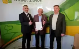 Podpisanie umowy na ostatni etap budowy sieci kanalizacji sanitarnej w Niebieszczanach 1