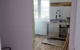 Postępy prac przy budowie przedszkola w Niebieszczanach 3
