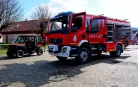 Nowy w&oacute;z ratowniczo-gaśniczy dla OSP Mrzygł&oacute;d oficjalnie przekazany! 1