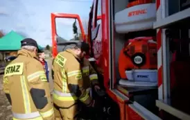 Nowy w&oacute;z ratowniczo-gaśniczy dla OSP Mrzygł&oacute;d oficjalnie przekazany! 5