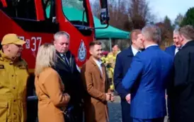 Nowy w&oacute;z ratowniczo-gaśniczy dla OSP Mrzygł&oacute;d oficjalnie przekazany! 15
