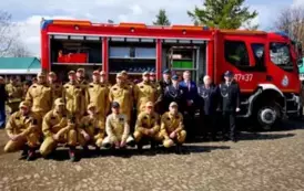 Nowy w&oacute;z ratowniczo-gaśniczy dla OSP Mrzygł&oacute;d oficjalnie przekazany! 22