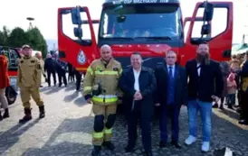 Nowy w&oacute;z ratowniczo-gaśniczy dla OSP Mrzygł&oacute;d oficjalnie przekazany! 27
