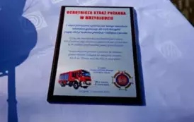 Nowy w&oacute;z ratowniczo-gaśniczy dla OSP Mrzygł&oacute;d oficjalnie przekazany! 44