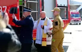 Nowy w&oacute;z ratowniczo-gaśniczy dla OSP Mrzygł&oacute;d oficjalnie przekazany! 69