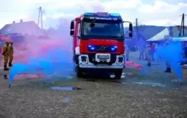Nowy w&oacute;z ratowniczo-gaśniczy dla OSP Mrzygł&oacute;d oficjalnie przekazany! 94