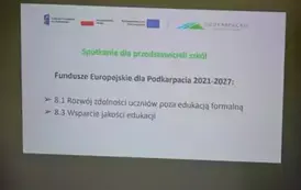 Spotkanie informacyjne w ramach Funduszy Eurpjeskich w Strachocinie 38