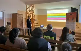 Przerwa wakacyjna w spotkaniach informacyjno-edukacyjnych projektu "Gaszą i Ratują" 5