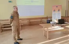 Przerwa wakacyjna w spotkaniach informacyjno-edukacyjnych projektu "Gaszą i Ratują" 25