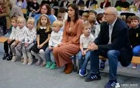 Pasowanie na ucznia i obchody Dnia Edukacji Narodowej w Prusieku 57