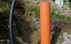 	Trwa budowa kanalizacji sanitarnej w Niebieszczanach &ndash; inwestycja już na p&oacute;łmetku! 9