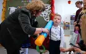 Pasowanie na Przedszkolaka w Jurowcach&nbsp;- małe kroki w wielki świat! 12