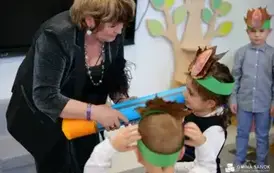 Pasowanie na Przedszkolaka w Jurowcach&nbsp;- małe kroki w wielki świat! 16