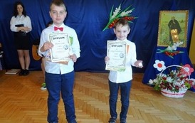 Uczniowie SP w Kostarowcach uczcili Dzień Patrona swojej szkoły Św. Andrzeja Boboli 1