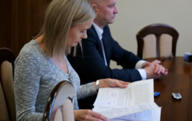 Podpisanie um&oacute;w na dokumentację projektową kluczowych inwestycji wodno-kanalizacyjnych w Gminie Sanok 1