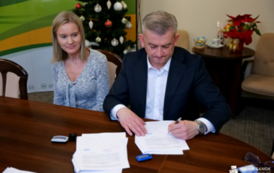 Podpisanie um&oacute;w na dokumentację projektową kluczowych inwestycji wodno-kanalizacyjnych w Gminie Sanok 3