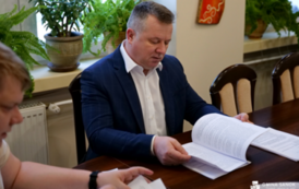 Podpisanie um&oacute;w na dokumentację projektową kluczowych inwestycji wodno-kanalizacyjnych w Gminie Sanok 5
