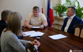 Podpisanie um&oacute;w na dokumentację projektową kluczowych inwestycji wodno-kanalizacyjnych w Gminie Sanok 6