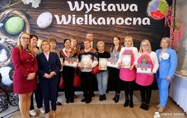 Uroczyste otwarcie Jubileuszowej 30. Wystawy Wielaknocnej w Gminie Sanok 13