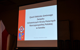 Zjazd sprawozdawczo-wyborczy oddziału Gminnego Związku OSP RP w Sanoku 12