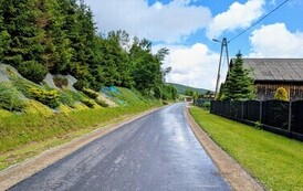 Kolejna inwestycja drogowa zakończona! Dobra-Brzeżawa z nową nawierzchnią asfaltową 3