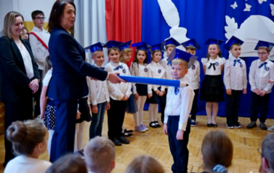 Szkoła Podstawowa w Kostarowcach - pasowanie na ucznia 22.10 (15)