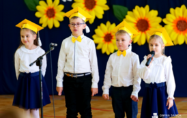 Szkoła Podstawowa w Niebieszczanach - pasowanie na ucznia 16.10 (7)