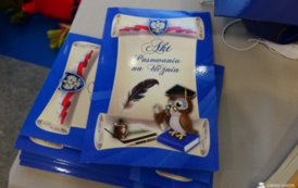 Szkoła Podstawowa w Prusieku - pasowanie na ucznia 14.10 (1)