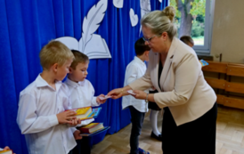 Szkoła Podstawowa w Srogowie G&oacute;rnym - pasowanie na ucznia 13.10 (15)