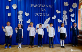 Szkoła Podstawowa w Srogowie G&oacute;rnym - pasowanie na ucznia 13.10 (6)