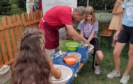 Zagroda Garncarska podczas Gminnych Dożynek w Markowcach 3