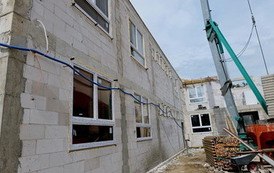 Trwają prace przy przebudowie i rozbudowie Szkoły Podstawowej w Prusieku 1