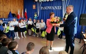 Pasowanie na ucznia 2023/2024 w Szkole Podstawowej w Trepczy 5