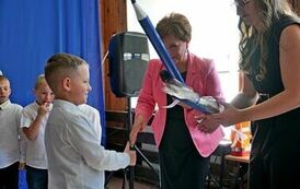 Pasowanie na ucznia 2023/2024 w Szkole Podstawowej w Trepczy 26