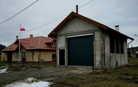 Nowy garaż dla Ochotniczej Straży Pożarnej w Tyrawie Solnej 4