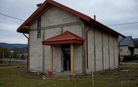 Nowy garaż dla Ochotniczej Straży Pożarnej w Tyrawie Solnej 5