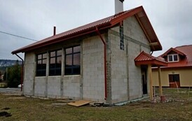 Nowy garaż dla Ochotniczej Straży Pożarnej w Tyrawie Solnej 6