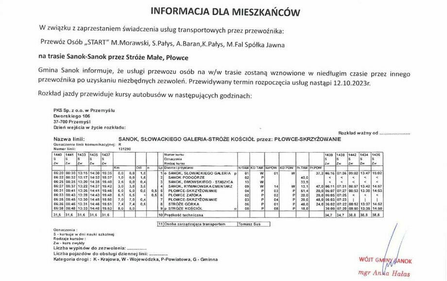 Zdjęcie do Uwaga! Od 12 października zostanie wznowiony transport os&oacute;b...