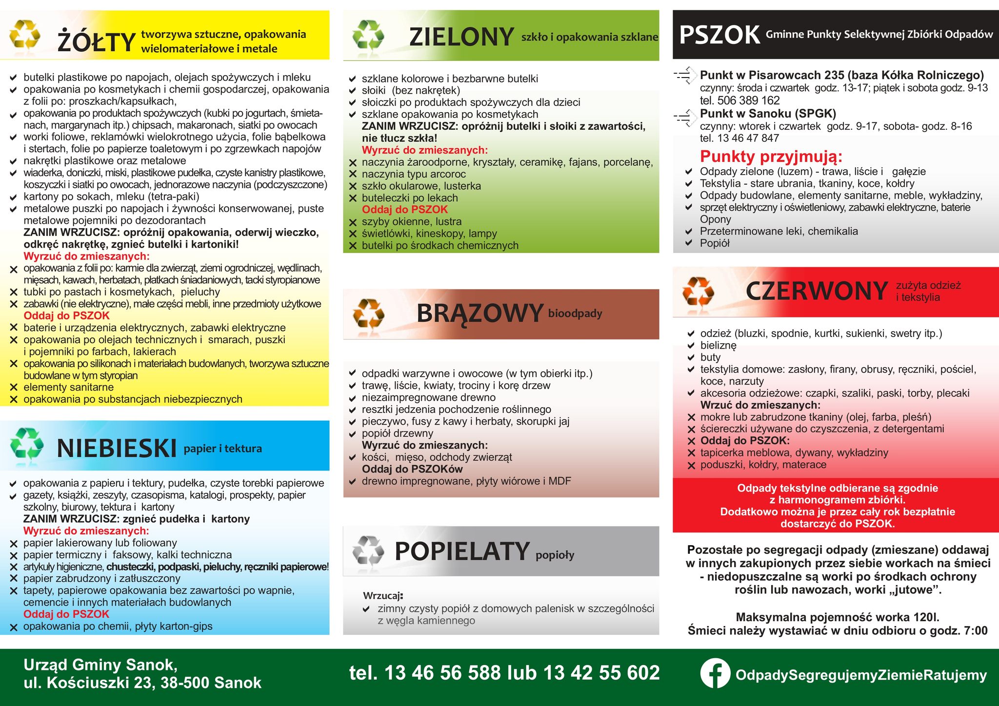 informacja do hamrnonogramu wywozu odpad&oacute;w komunalnych