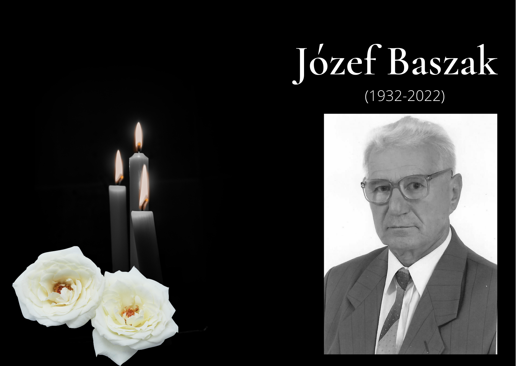 kondolencje Józef Baszak