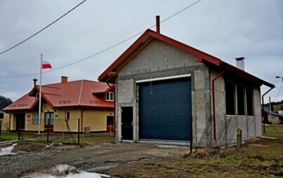 Zdjęcie do Nowy garaż dla Ochotniczej Straży Pożarnej w Tyrawie Solnej